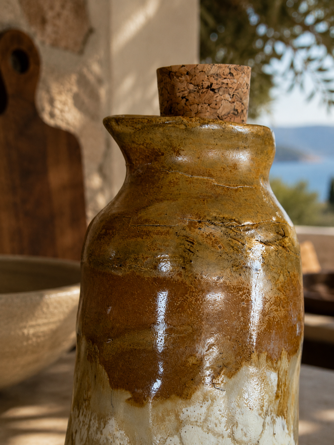 Terra oil bottle