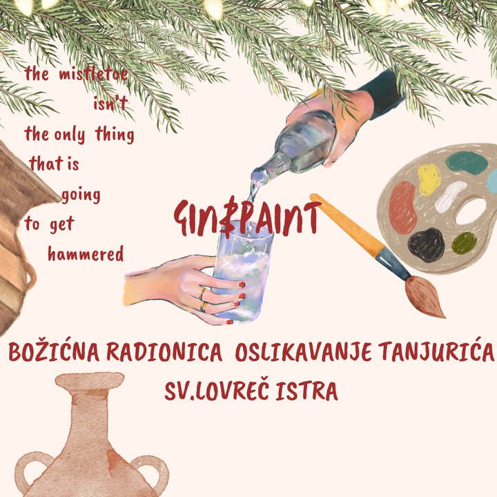 Santa's Gin&Paint Istra