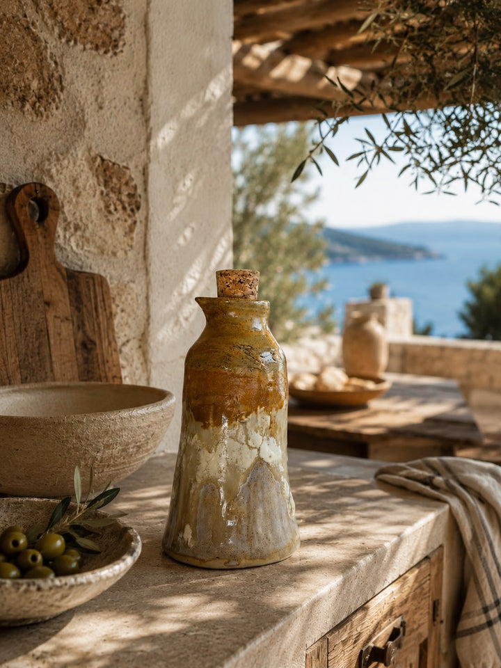 Terra oil bottle