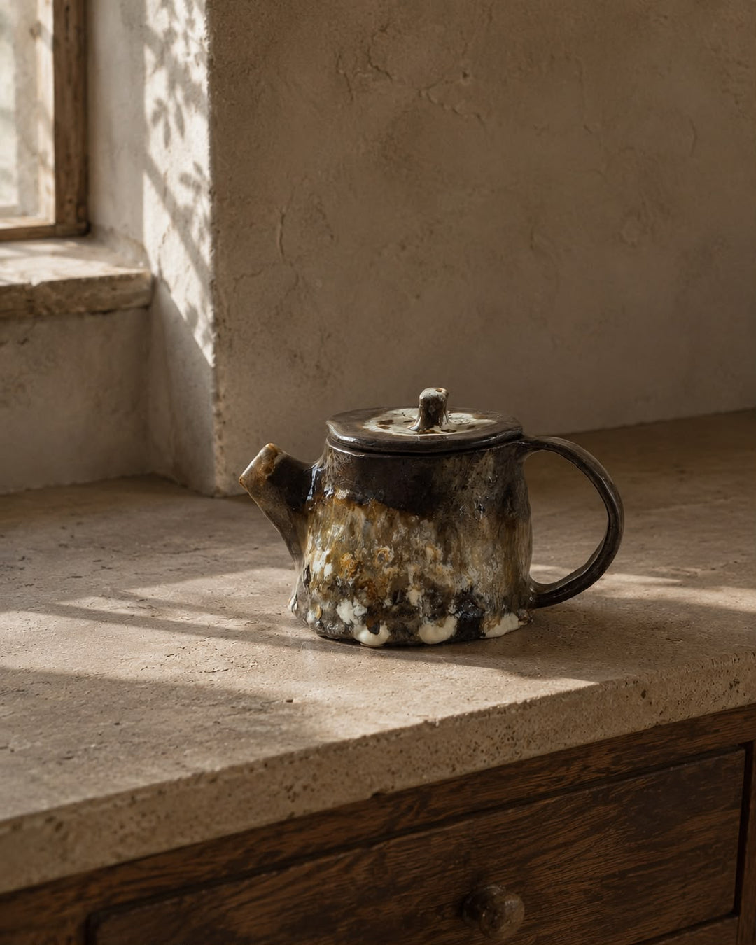 Earth tea pot